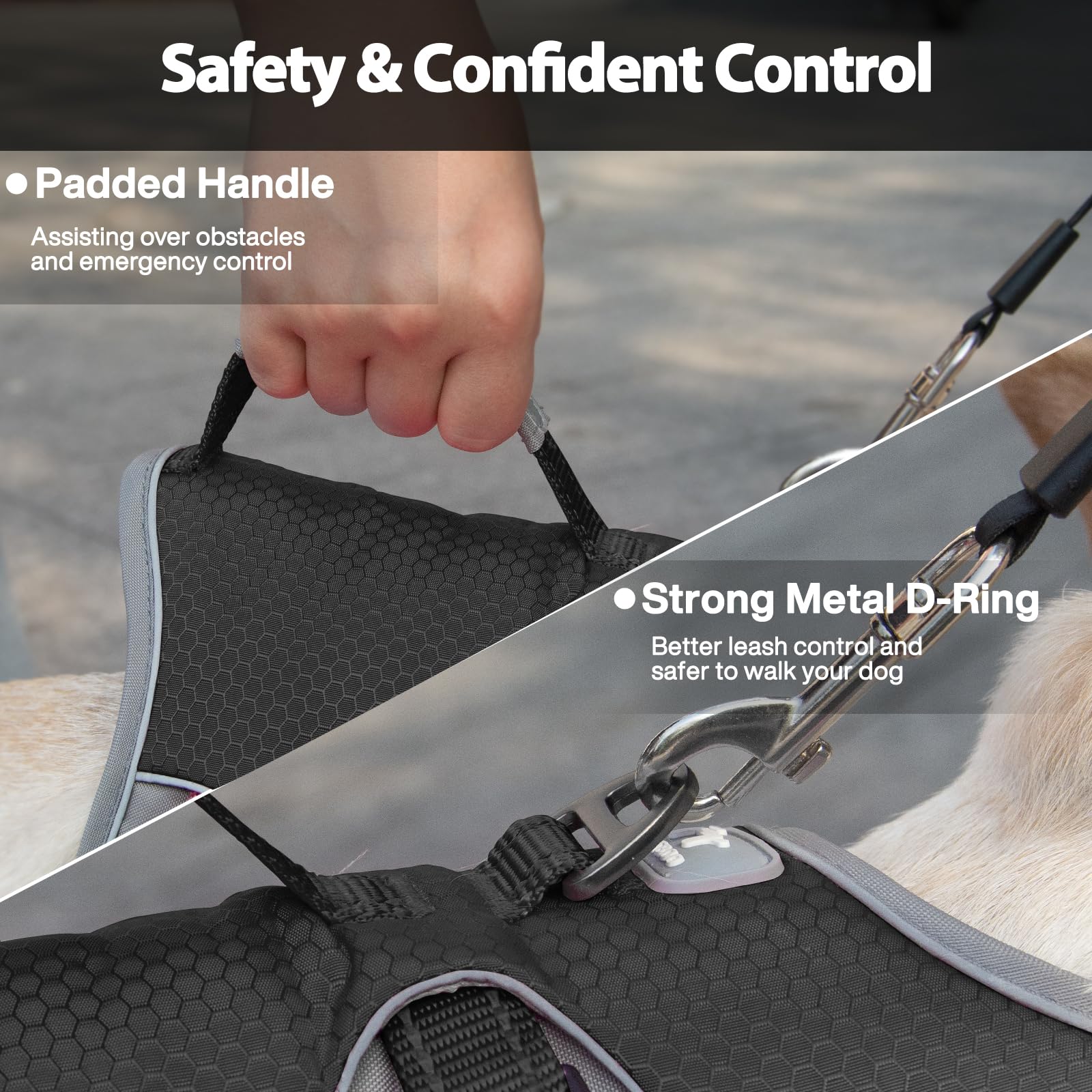 Harness Medium Size Dog Escape Proof Dog Harness, Escape Artist