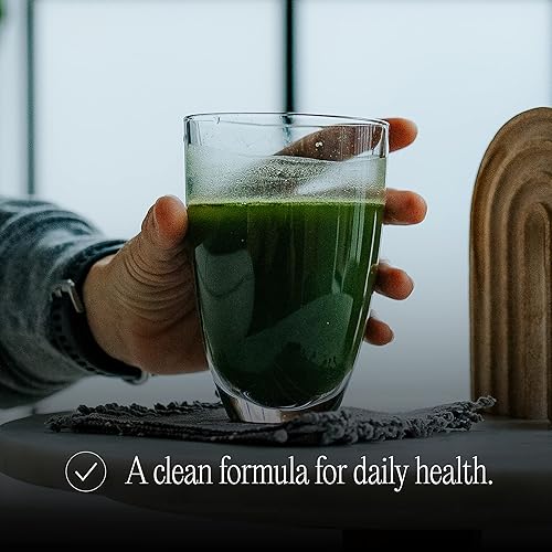 Miniatura 6 de Bare Performance Nutrition Strong Greens Superfood en polvo antioxidantes sin OMG sin gluten y sin edulcorantes artificiales hierba de trigo agua de