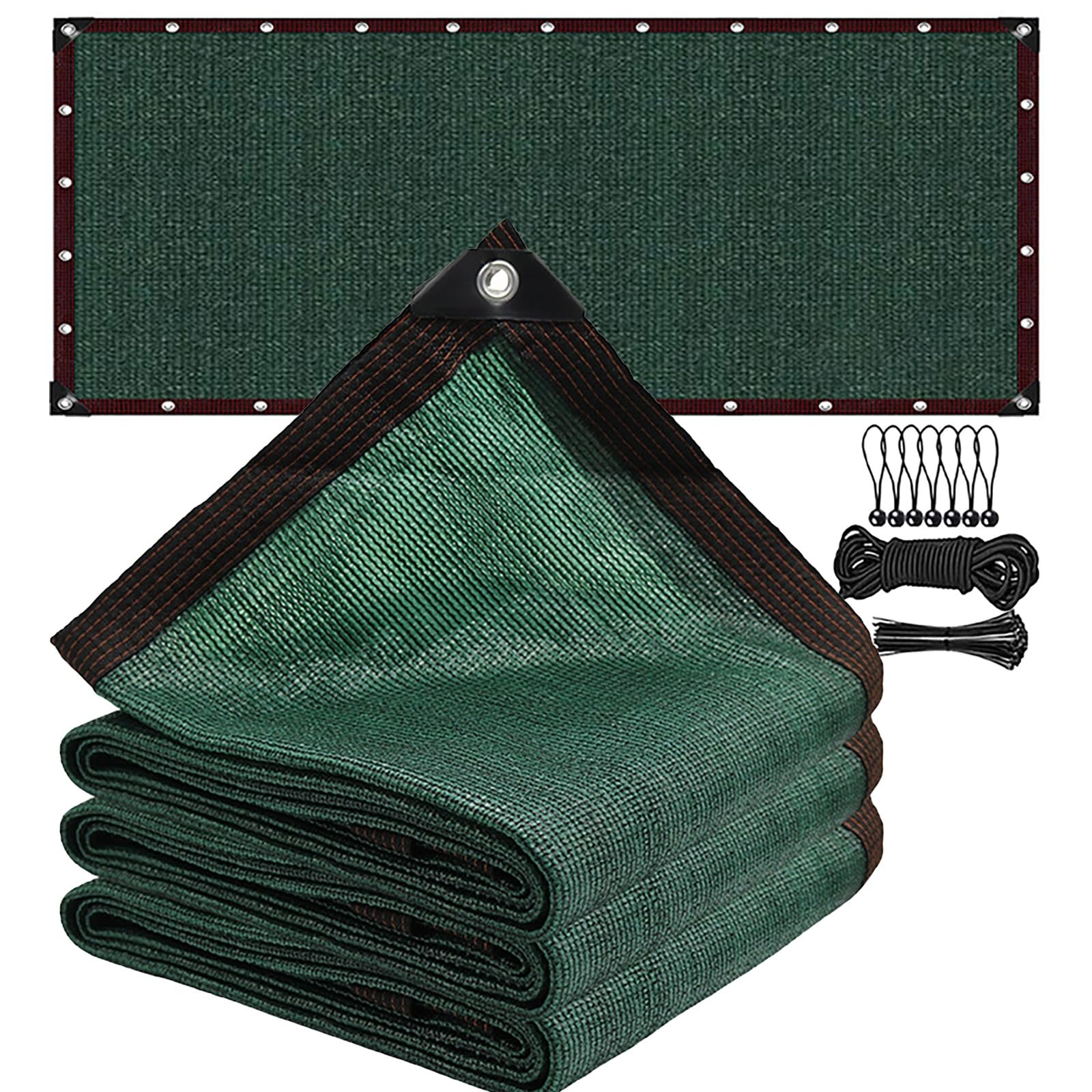 Protezione UV e panno con occhielli 5,5 x 7,5 m – 95% protezione solare per giardino, serra, patio, terrazza e campeggio, tessuto ombreggiante per uso esterno