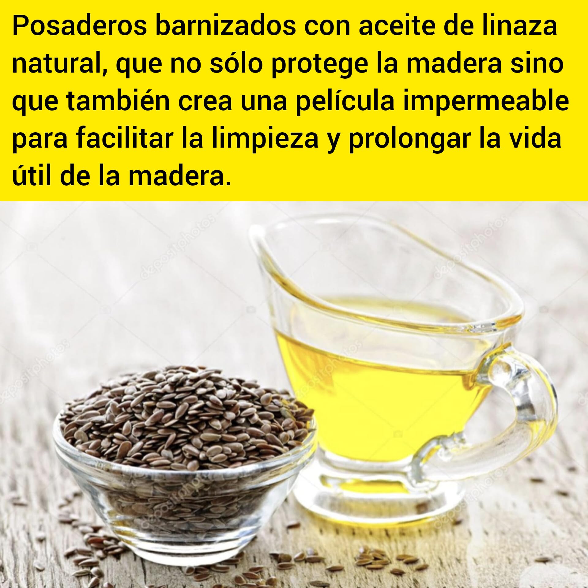Trípode para Loro yaco, Amazonas, Percha de Vuelo Libre y antiestrés de Aves alejandrinas, posadero de Madera Natural, Juguete Entrenamiento de Loro, Accesorio Reposo de pájaros, (M)