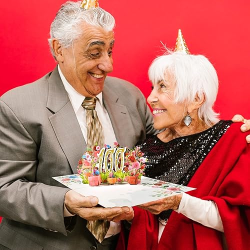 Vista 19 de GREETING ART Tarjeta de cumpleaños número 85 para mamá papá, tarjeta de cumpleaños de 85 años, regalo para amigos, papá, mamá, marido, esposa