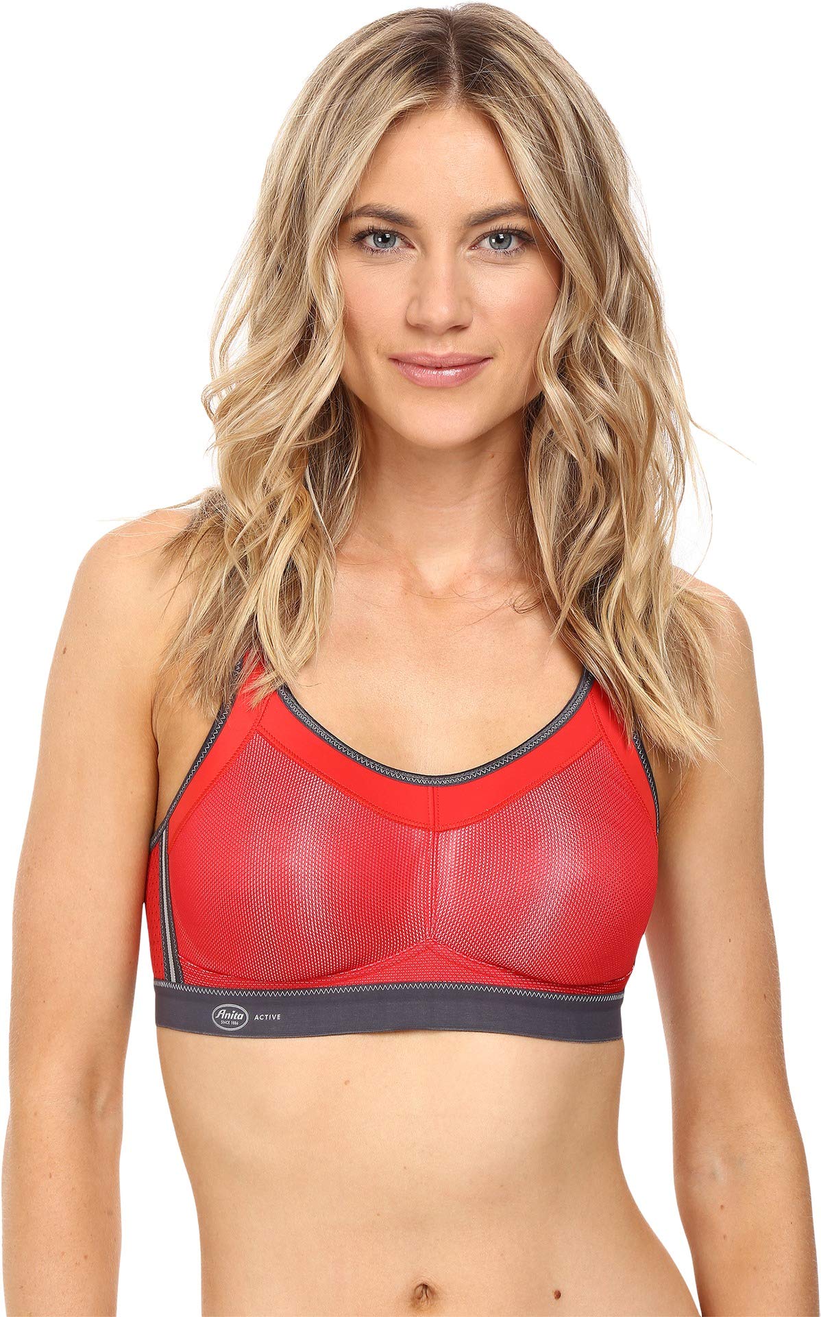 Anita Women's Red Momentum Sports Bra, 30G Uk