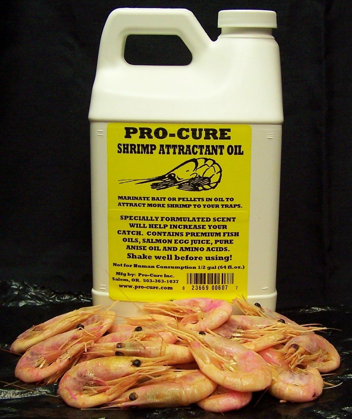 Pro-Cure Crab & Shrimp Attractant, 1/2 Gallon : Fishing Attractants : Sports & Outdoors