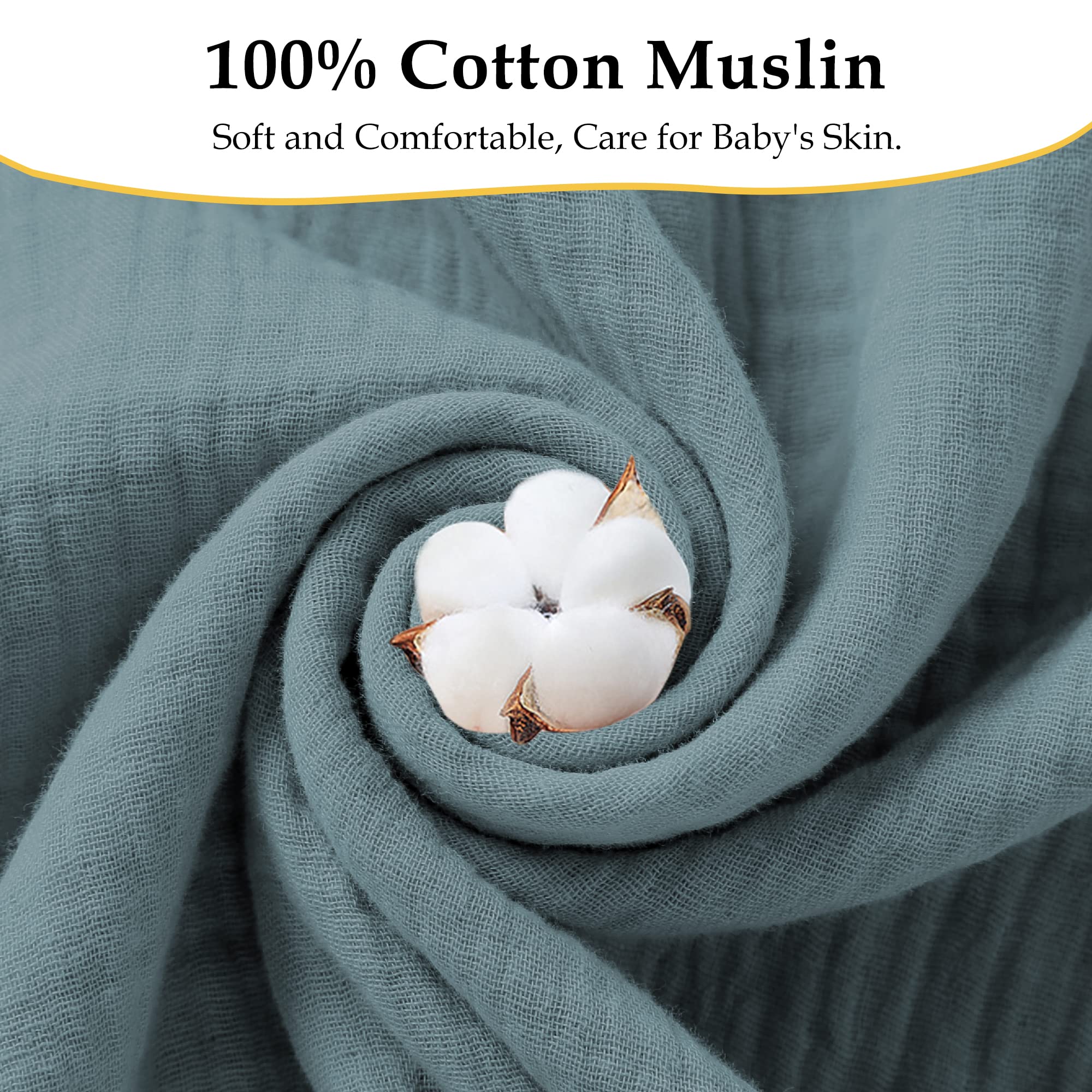 Asciugamani Bagno H&m Asciugamano Con Cappuccio Per Bambini 90x90 Cm - Cotone Pettinato, Morbido E Assorbente (Grigio) Asciugamani In Cotone Per Esterno - Foto 9