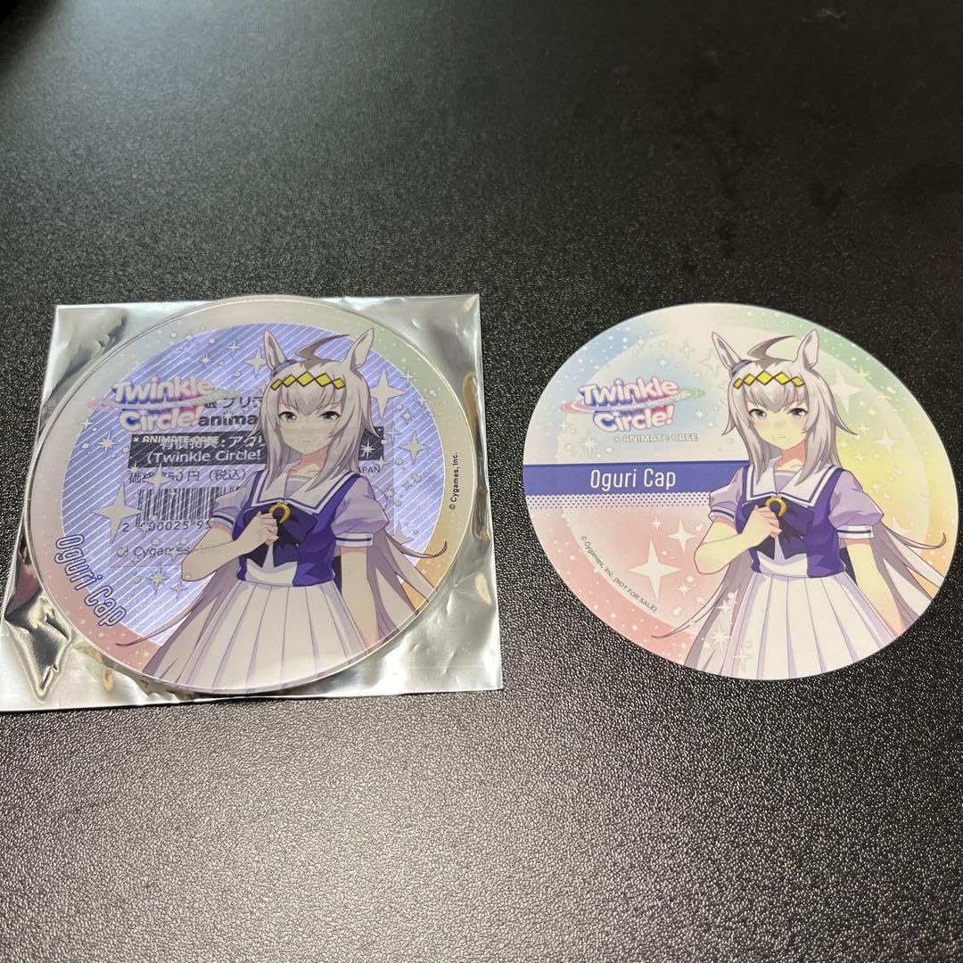 ウマ娘 ばんえい十勝 アニメイトカフェ アクリルコースターセット