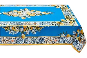 YiHomer Provencal Mediterranean Tablecloth: Embracing Sun-Kissed Charm for Your Dining Delights