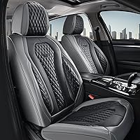 Vista 37 de Coverado Fundas de Asiento, Fundas de Asiento de Coche para Asientos Delanteros, Funda de Asiento de Coche Roja, Fundas de Asiento de Coche