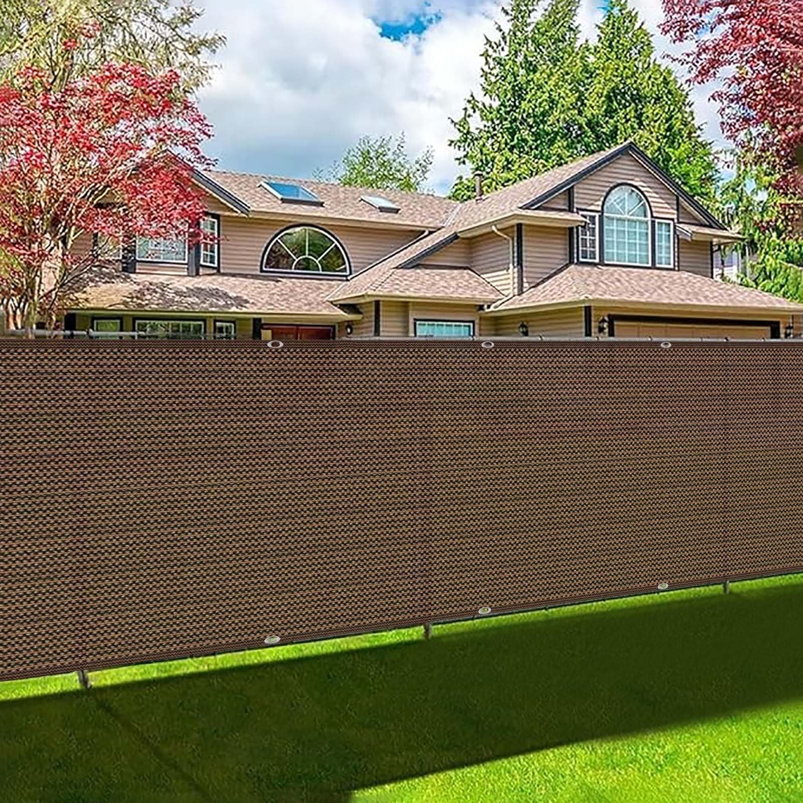 Brise vue jardin 95% anti-UV rideau occultant et respirant contre le vent