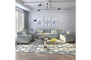 UBGO Comfy Modern Sofa Set for Enhanced Relaxation