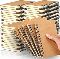 Vista 9 de Jutom 54 piezas cuadernos pequeños en espiral, blocs de notas de 3x5 pulgadas a granel, cuadernos de bolsillo pequeños, mini blocs de notas