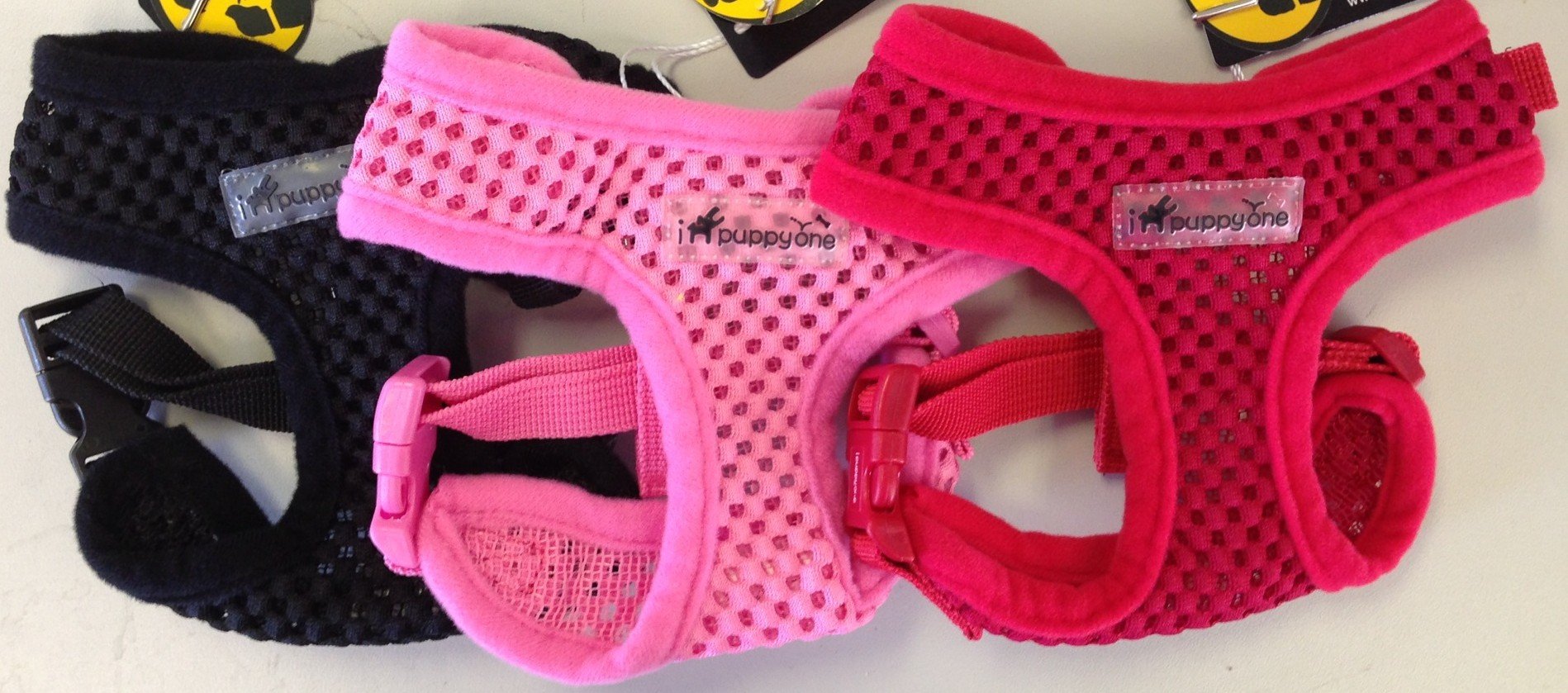 IPuppyOne Adjustable Dog Soft Harness Air Flex Size:Small Color:Pink — image 1