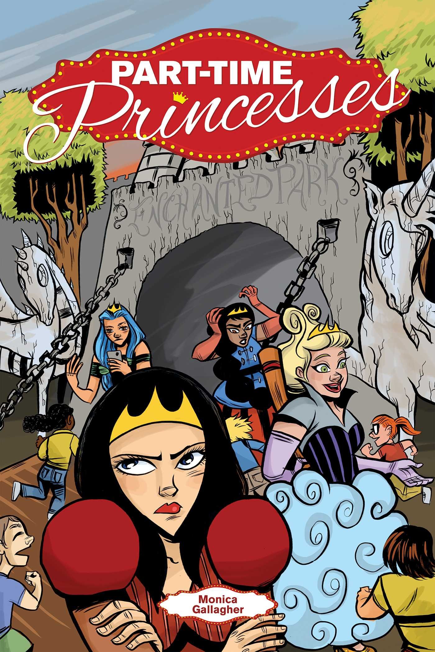 Part-Time Princesses Oni Press Graphic Novel Monica Gallagher