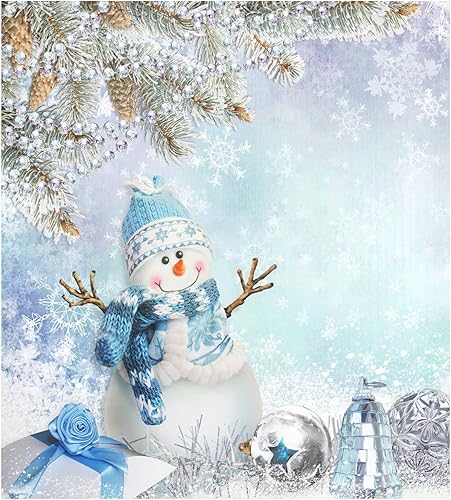 Miniatura 6 de Regalos de muñeco de nieve de Navidad, cubierta magnética para lavavajillas, puerta delantera, copos de nieve de invierno, cubiertas decorativas