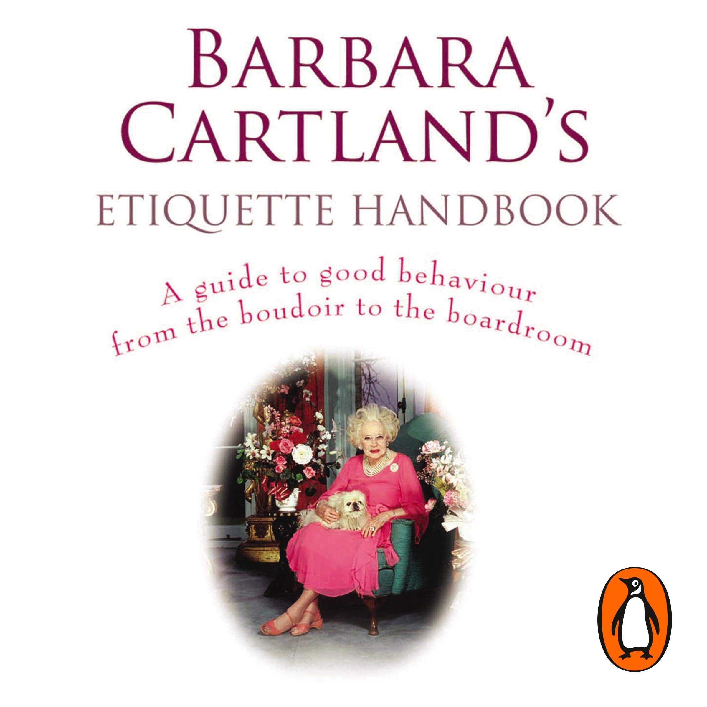 Cover art for Barbara Cartland's Etiquette Handbook
