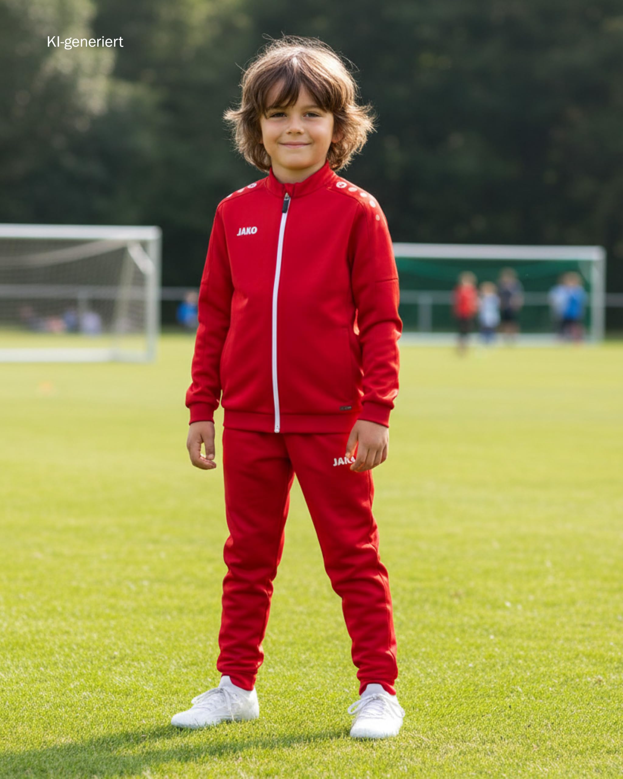 JAKO Polyesteranzug One – Sportanzug Kinder mit Keep Dry-Funktion, 100% recyceltes Polyester
