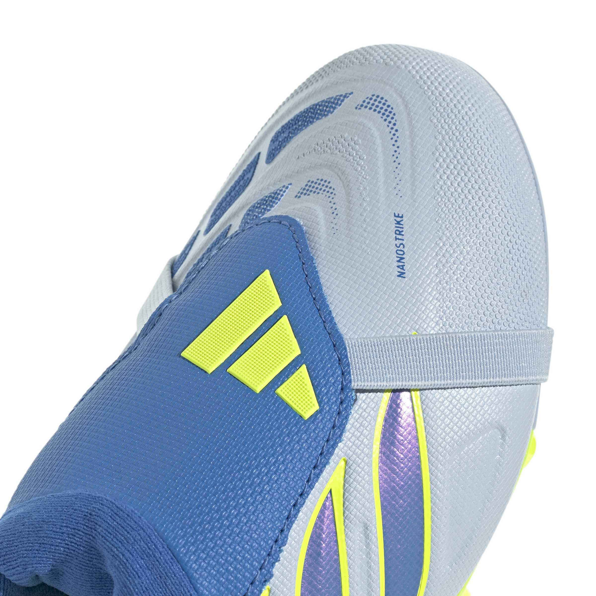 adidas Unisex Kids' Bota de fútbol con lengüeta Plegable Predator League césped Natural seco
