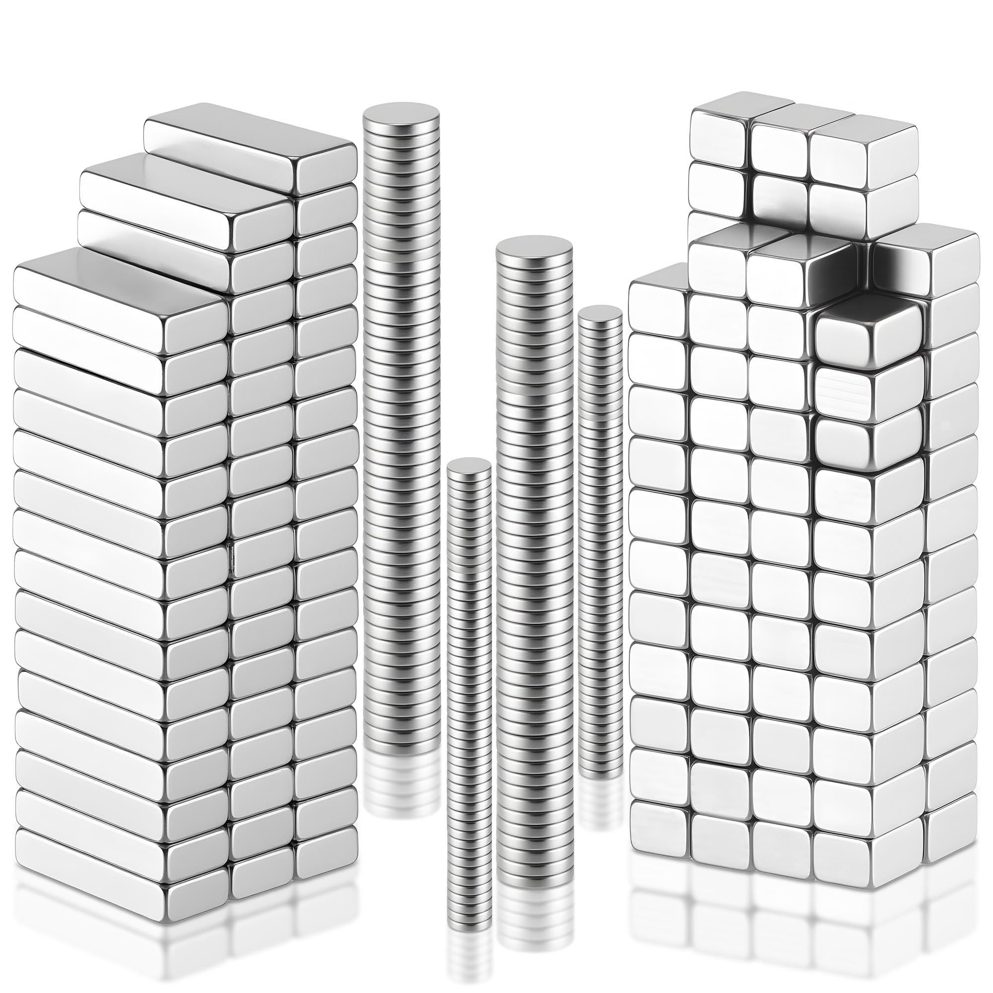 30 Magneti Al Neodimio 20x10x2mm - Extra Forti, Rettangolari, Per Lavagna E Frigo - Foto 2