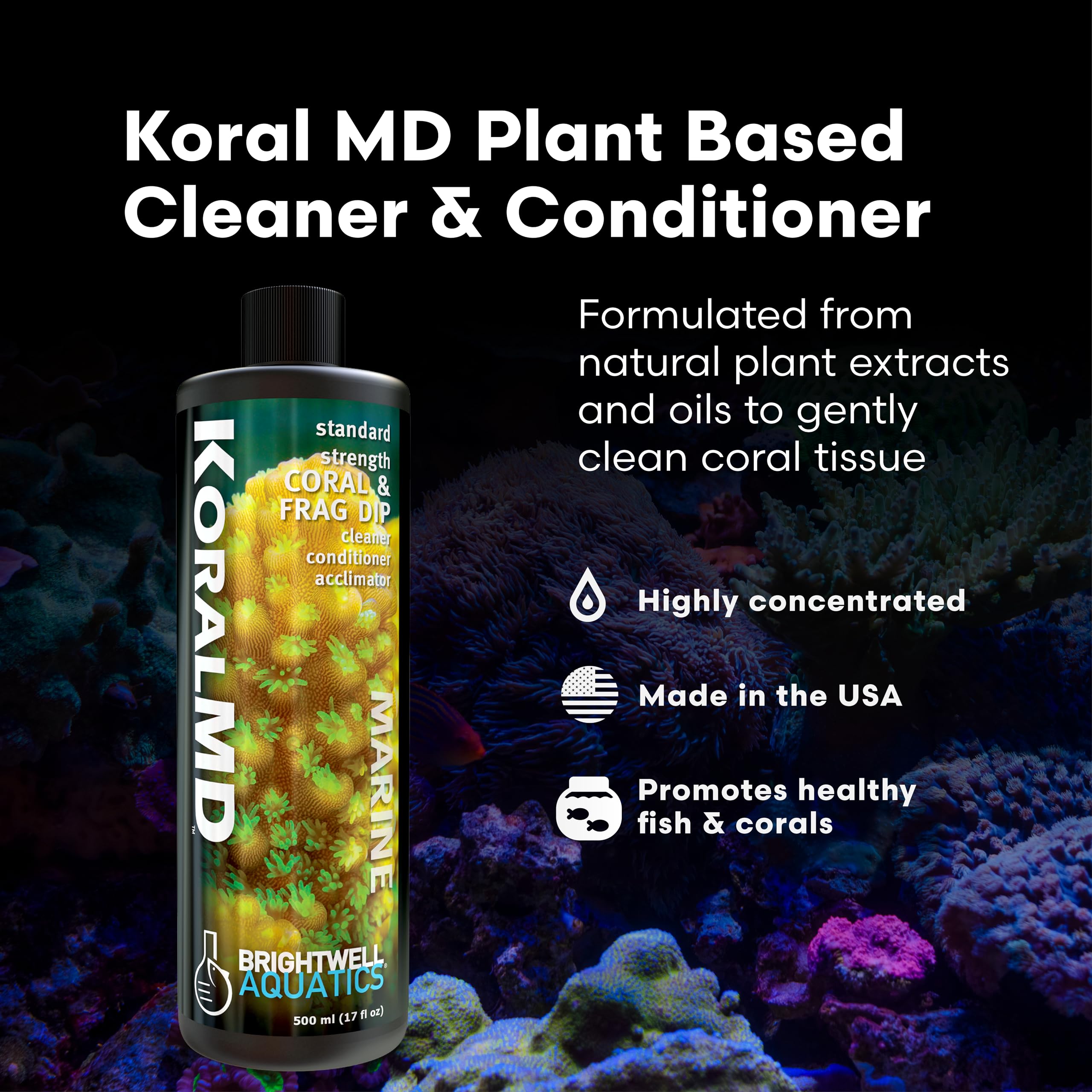 Amazon.com : Brightwell Aquatics Koral MD Coral Dip – Plant-Based