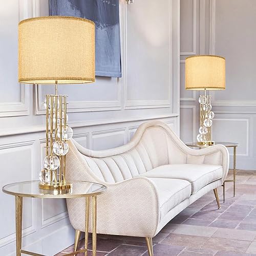 Miniatura 73 de GO&SO Juego de 2 pantallas de lámpara de terciopelo azul oscuro, tamaño mediano de 13 pulgadas superior x 13 pulgadas inferior x 10 pulgadas de alto