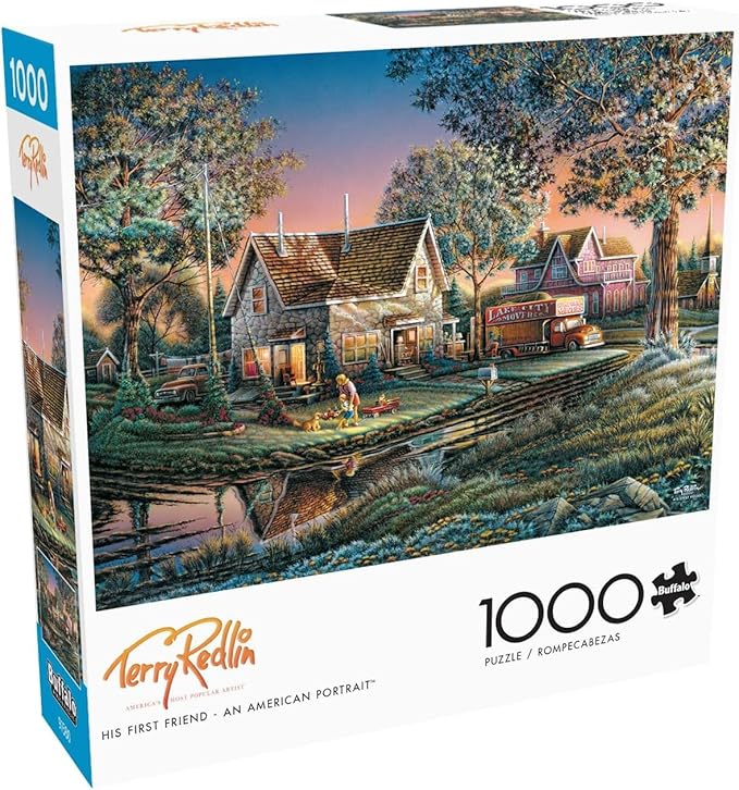 Buffalo Games - Terry Redlin - Heading Home - Puzzle da 1000 pezzi per adulti Puzzle impegnativo perfetto per serate di gioco - Dimensioni del puzzle
