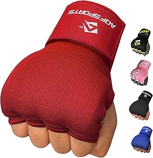 AQF Vendas Boxeo, Guantes Interiores Boxeo, Muñeca Elasticas Tape Vendaje 100cm Largo, Vendas De Boxeo Protector Mano Wraps 4 Dedos para Muay Thai, Taekwondo & MMA