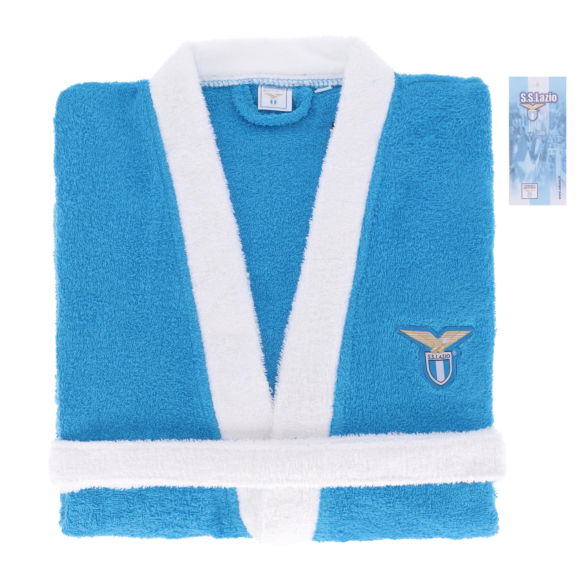 szlafrok kąpielowy Uniseks Accappatoio Adulto Ss Lazio