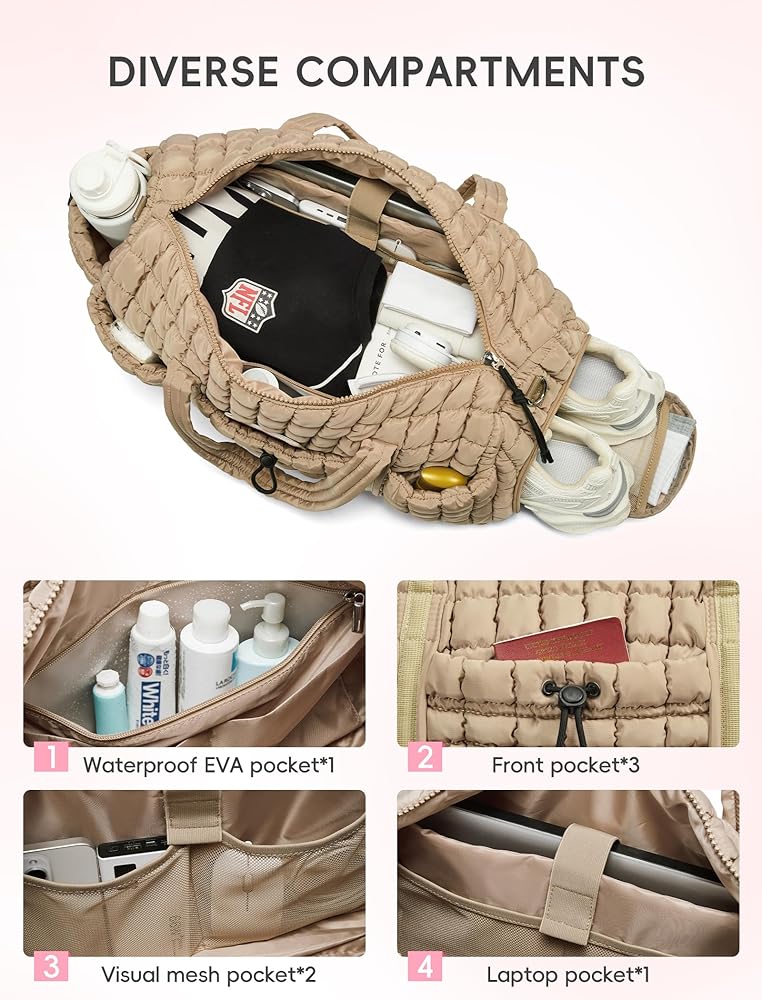 ◆CARLYN◆ TRAVEL BAG CLOUD BLUEH74120010 Amazon.com: CLUCI Travel Duffle Bag for Women Leather