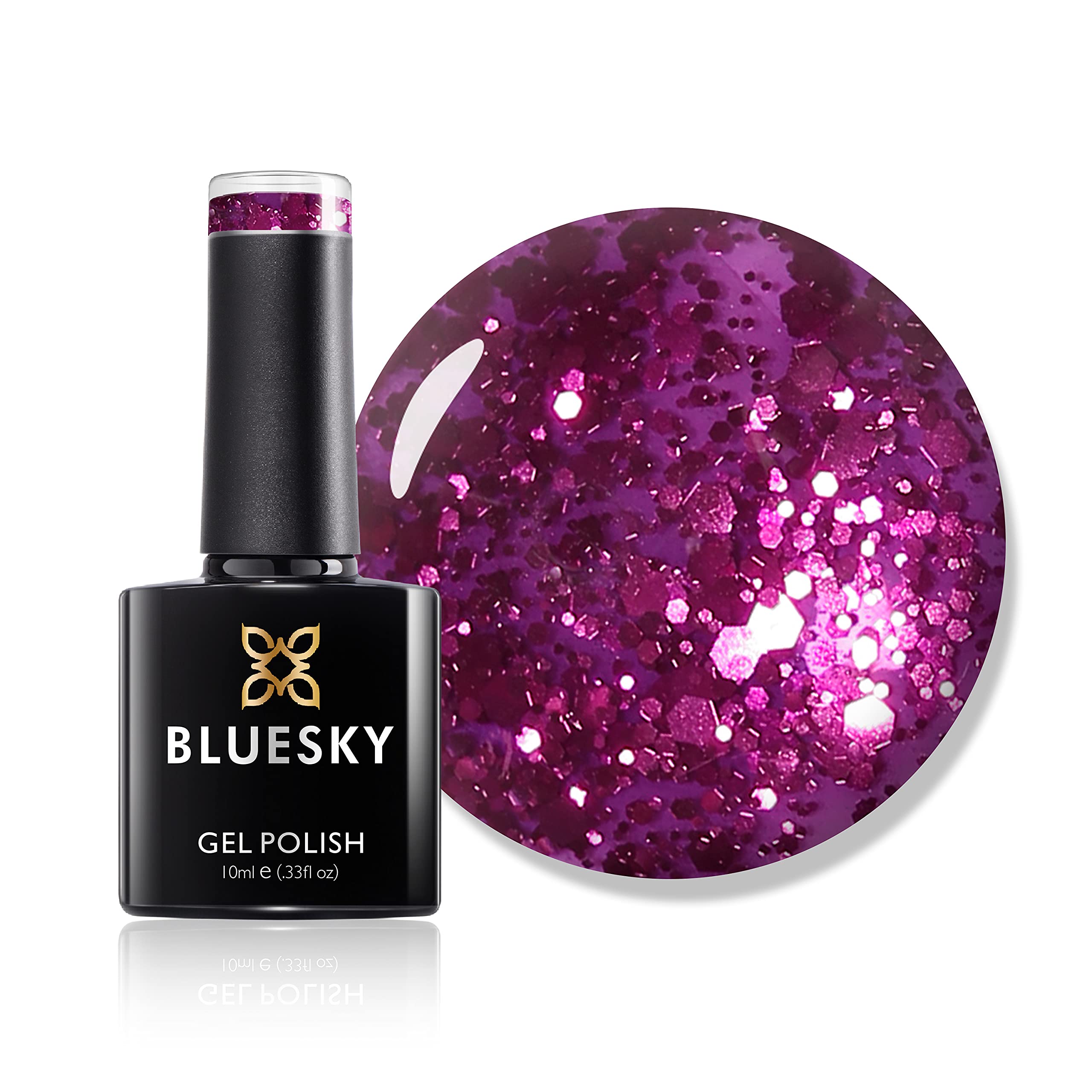 Bluesky Uv Led Gel Soak Off Nail Polish, Secret Santa