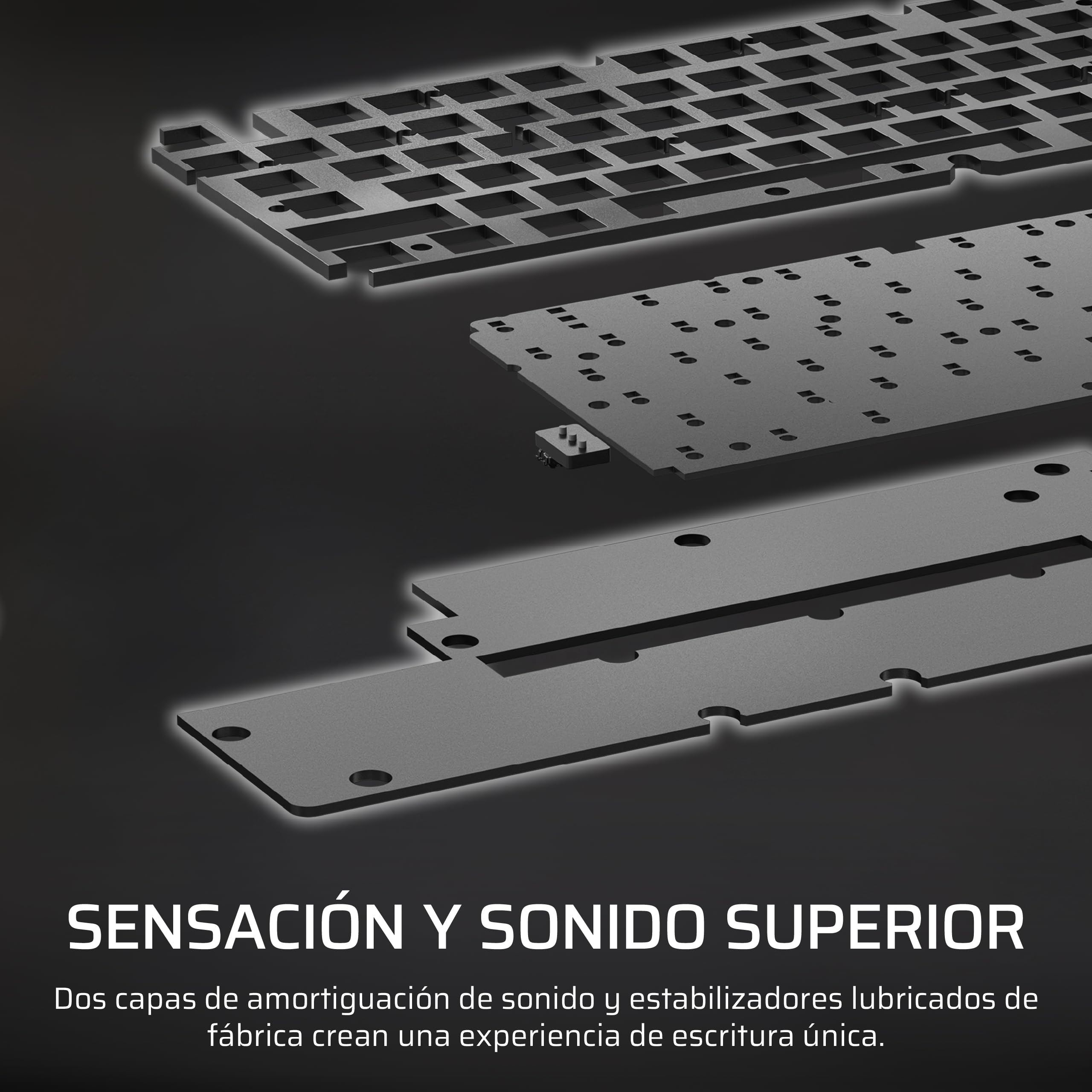 Corsair K70 Core TKL Wireless RGB Teclado Tenkeyless para Juegos – Negro | QWERTY ES, Mecánico, Interruptores Lineales CORSAIR MLX Red v2 Prelubricados, SOCD, Amortiguación Acústica, Tapas de ABS