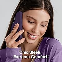 Vista 275 de GONEZ Funda de silicona para iPhone 15 Pro Max, compatible con Magsafe, protector de cámara + protector de pantalla, forro de microfibra suave Negro