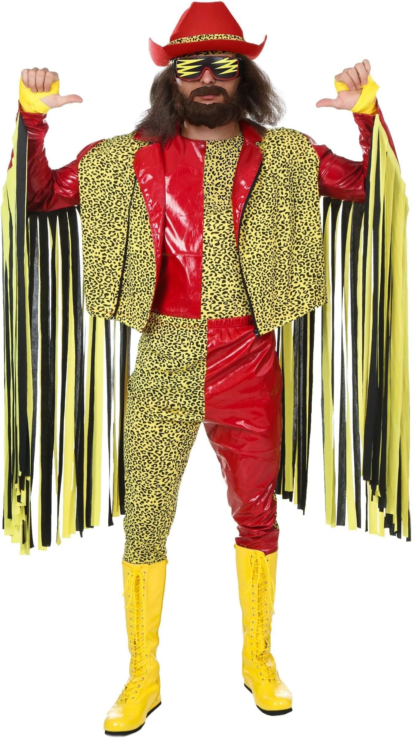Randy Savage Macho Man Costume Adult WWE Costume Officially Licensed Randy Savage Costume