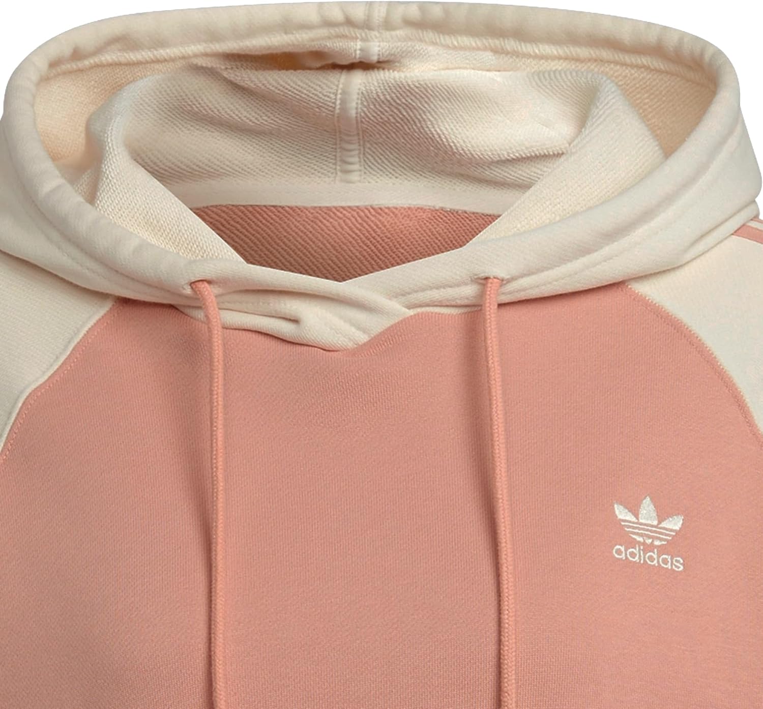 adidas Originals Womens Colegiate Cropped Cotton French Terry Hoodie