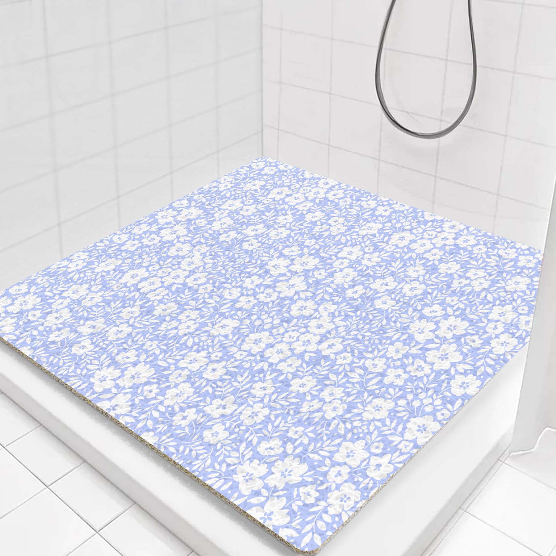 Tapis De Douche Antidérapant En PVC Doux Type Luffa - 45x70 Cm, Drainage Rapide, Anti-moisissure (couleur C)