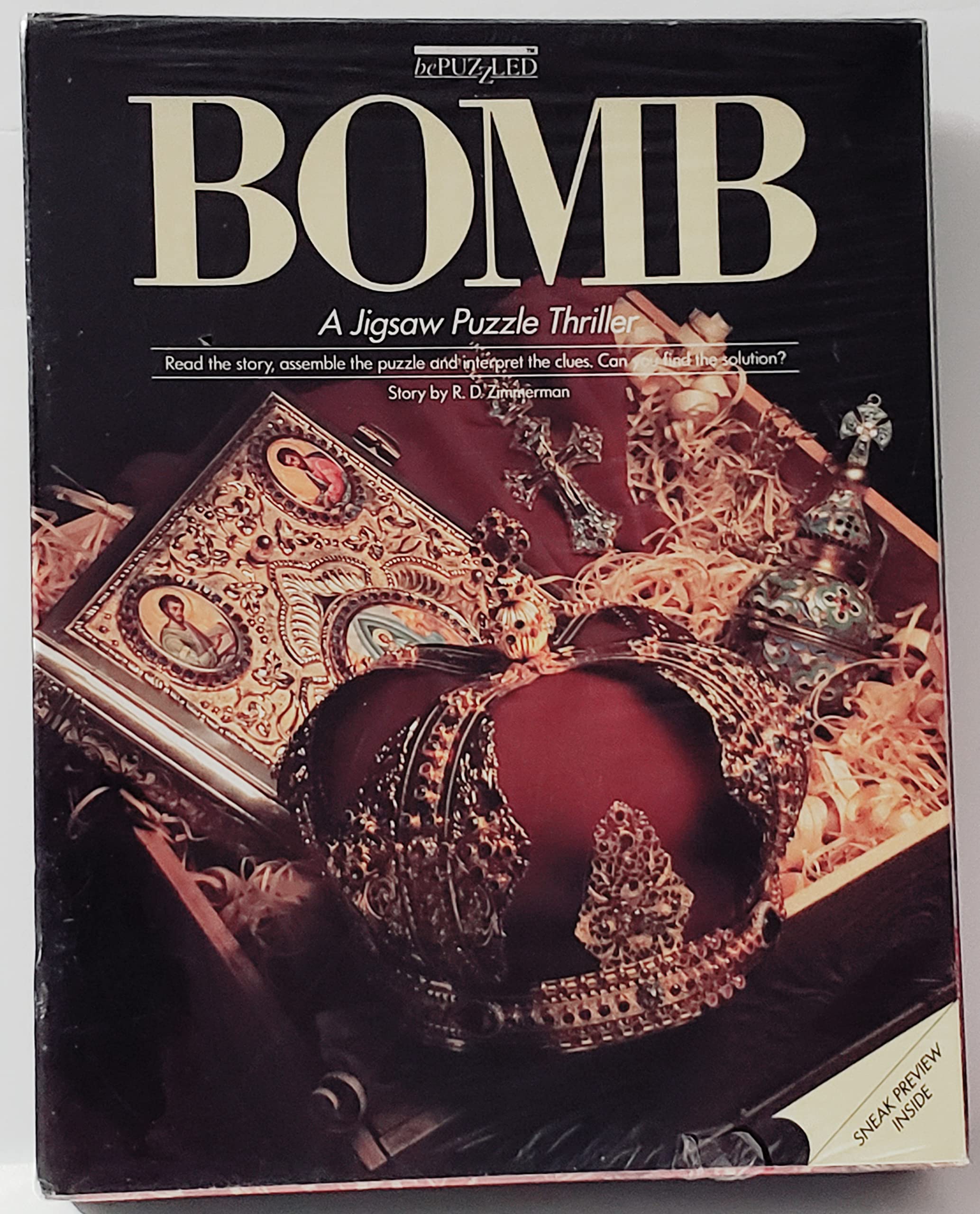 500 Piece Jigsaw Puzzle: Bomb A Jigsaw Puzzle Thriller