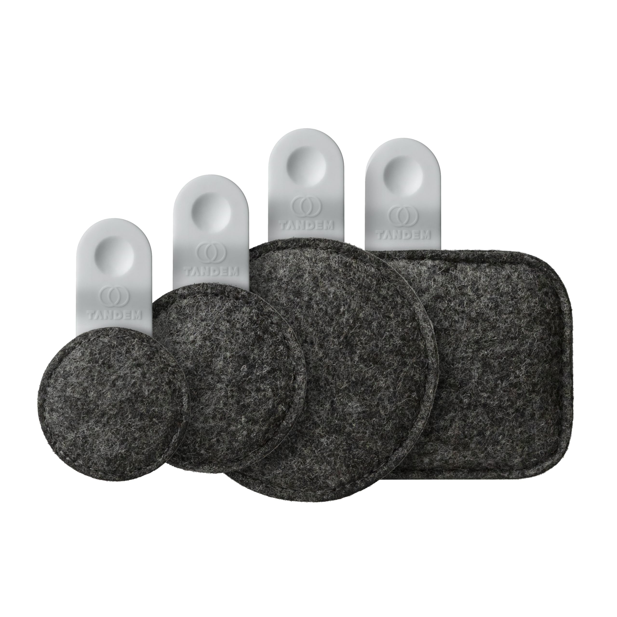 Drops™ By Tandem Drums, Weighted Felt Pod Dampener Effects, Instantly Improves Drum Tone, No Adhesives