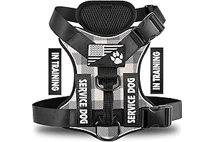 5 Patches Demigreat Service Dog Harness
