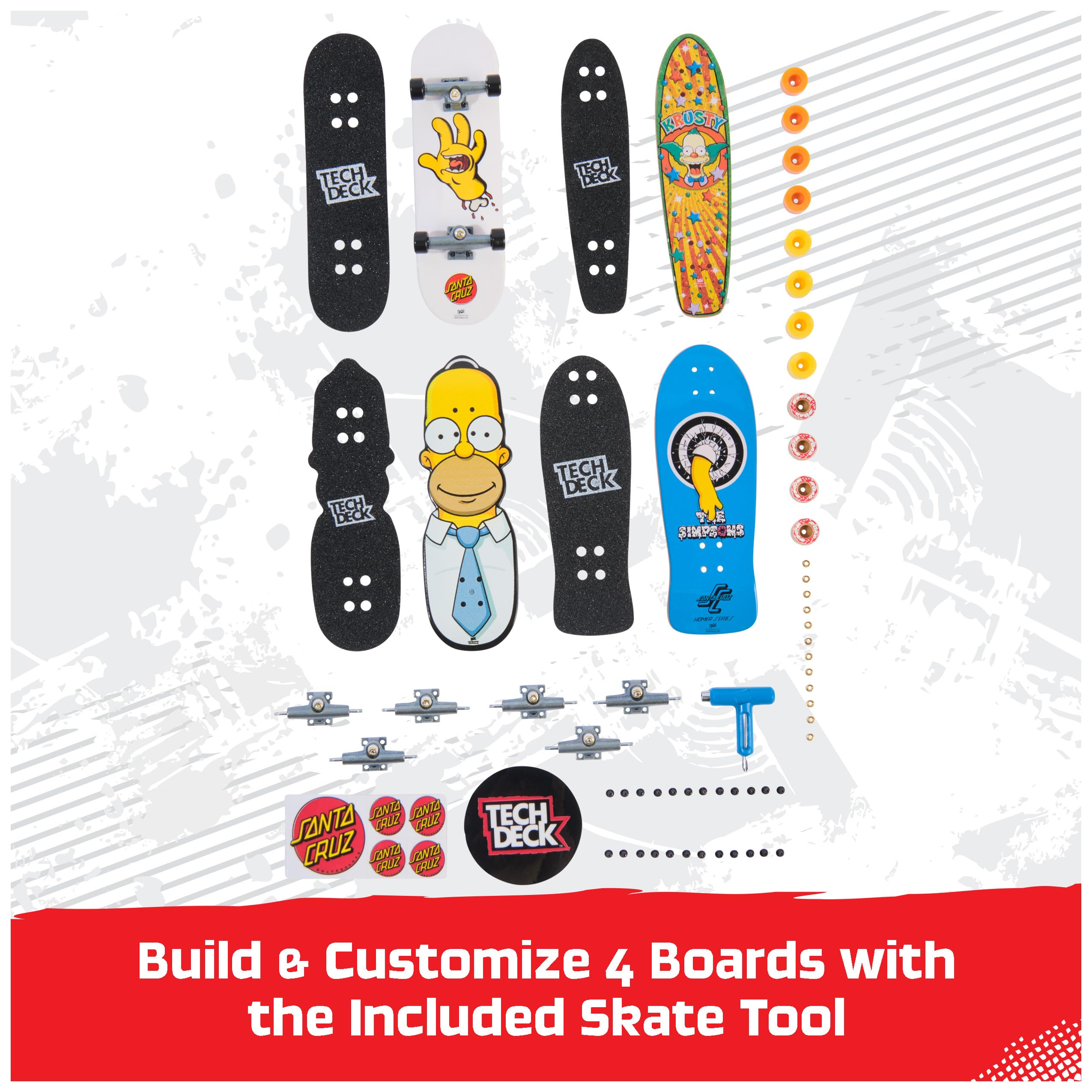 Amazon | TECH DECK(テックデッキ) Ultra DLX フィンガーボード 4個