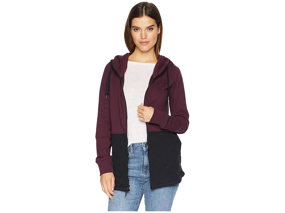 

Volcom Snow Winrose Fleece (Merlot) Women's Clothing