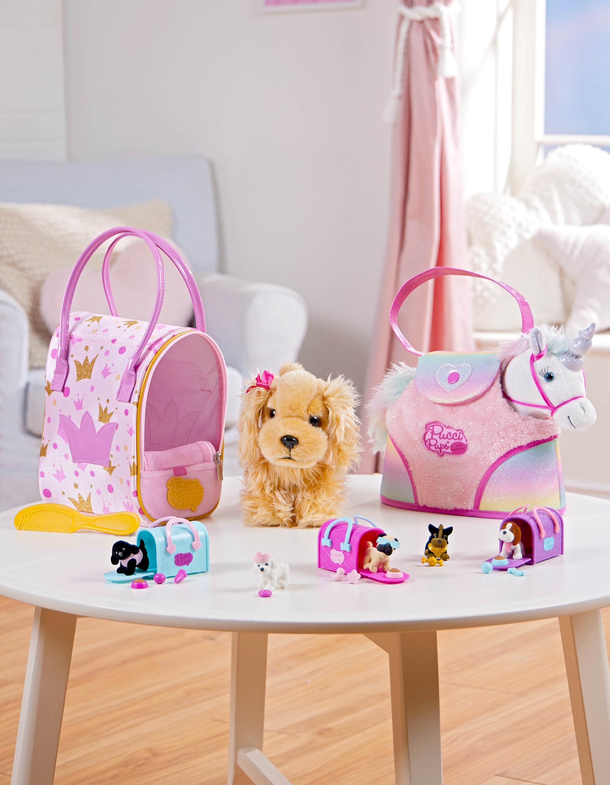 Amazon.com: Pucci Pups – Plush Puppy – Dog Carrier – Toy Boston