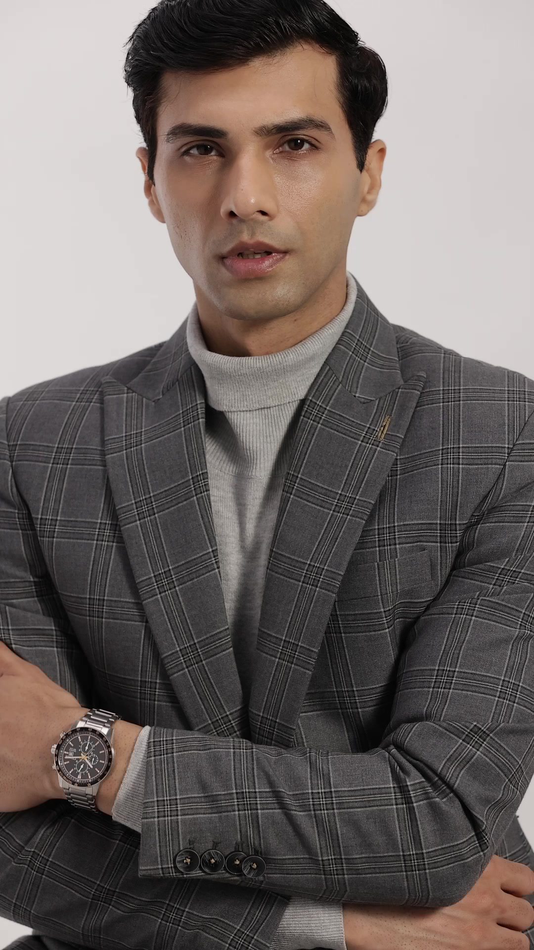 citynwoman シンプルオープンジャケット・p608088 CITIZEN Stainless Steel Analog Black Dial Men's Watch-An3681-57E