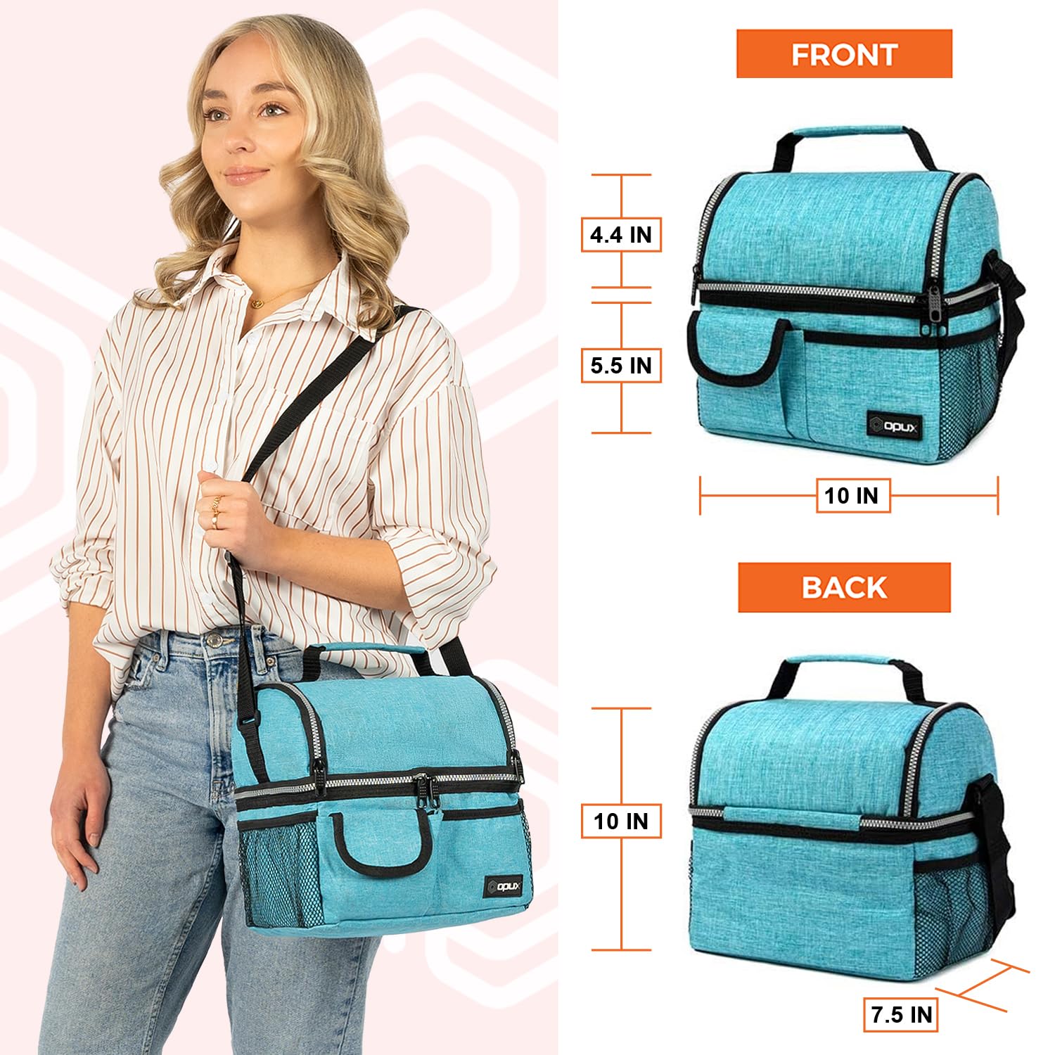 ONE.Sup2袋  ONE.supBeyond2袋DVD2付 Amazon.com: opux Insulated Lunch Bag Women Men, Dual Compartment