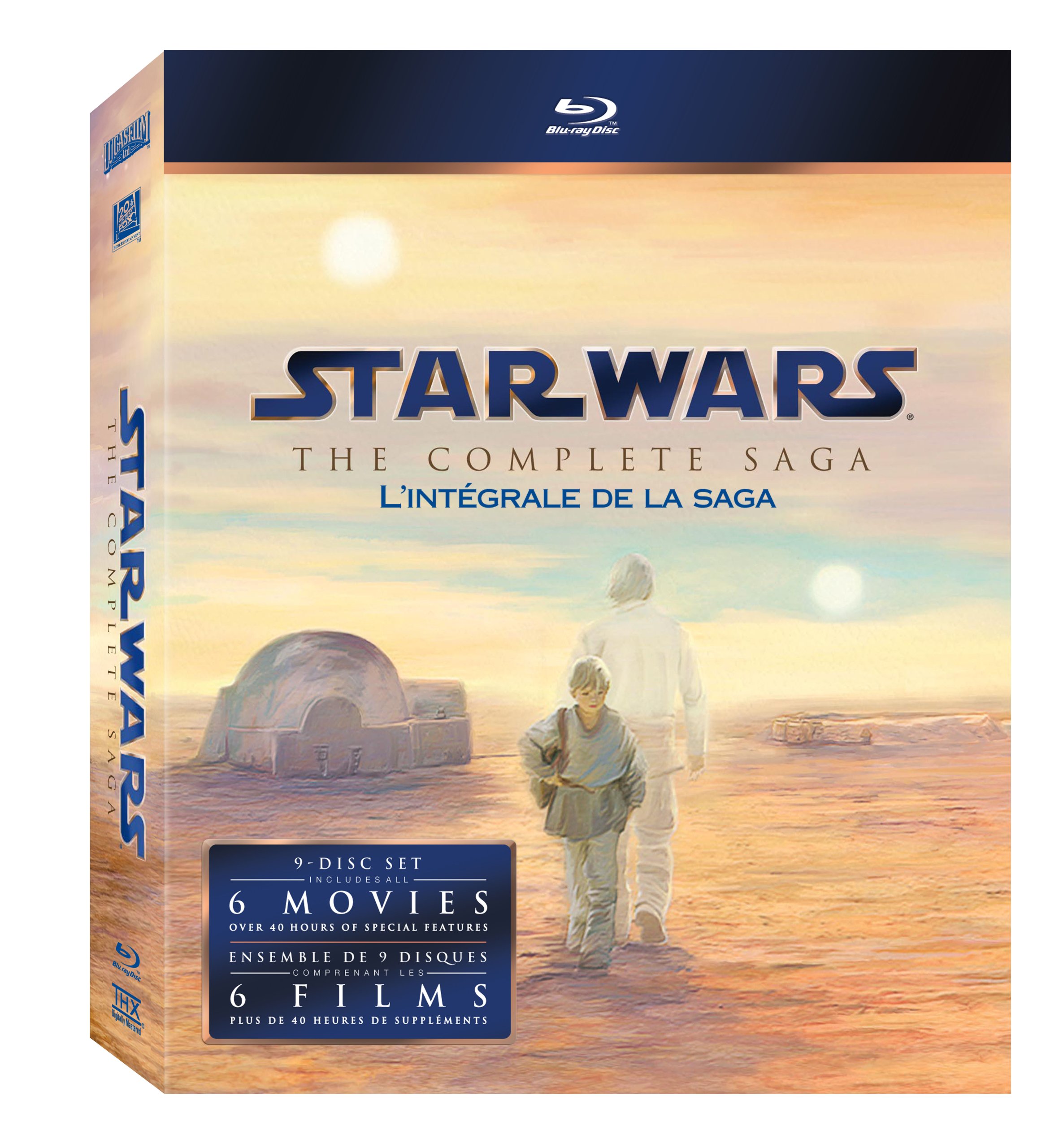 Amazon.com: Star Wars Complete Saga - Bx [Blu-ray]
