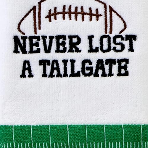 Miniatura 7 de SKL Home Harvest Football Bonfires - Juego de toallas de mano con capucha y calabazas