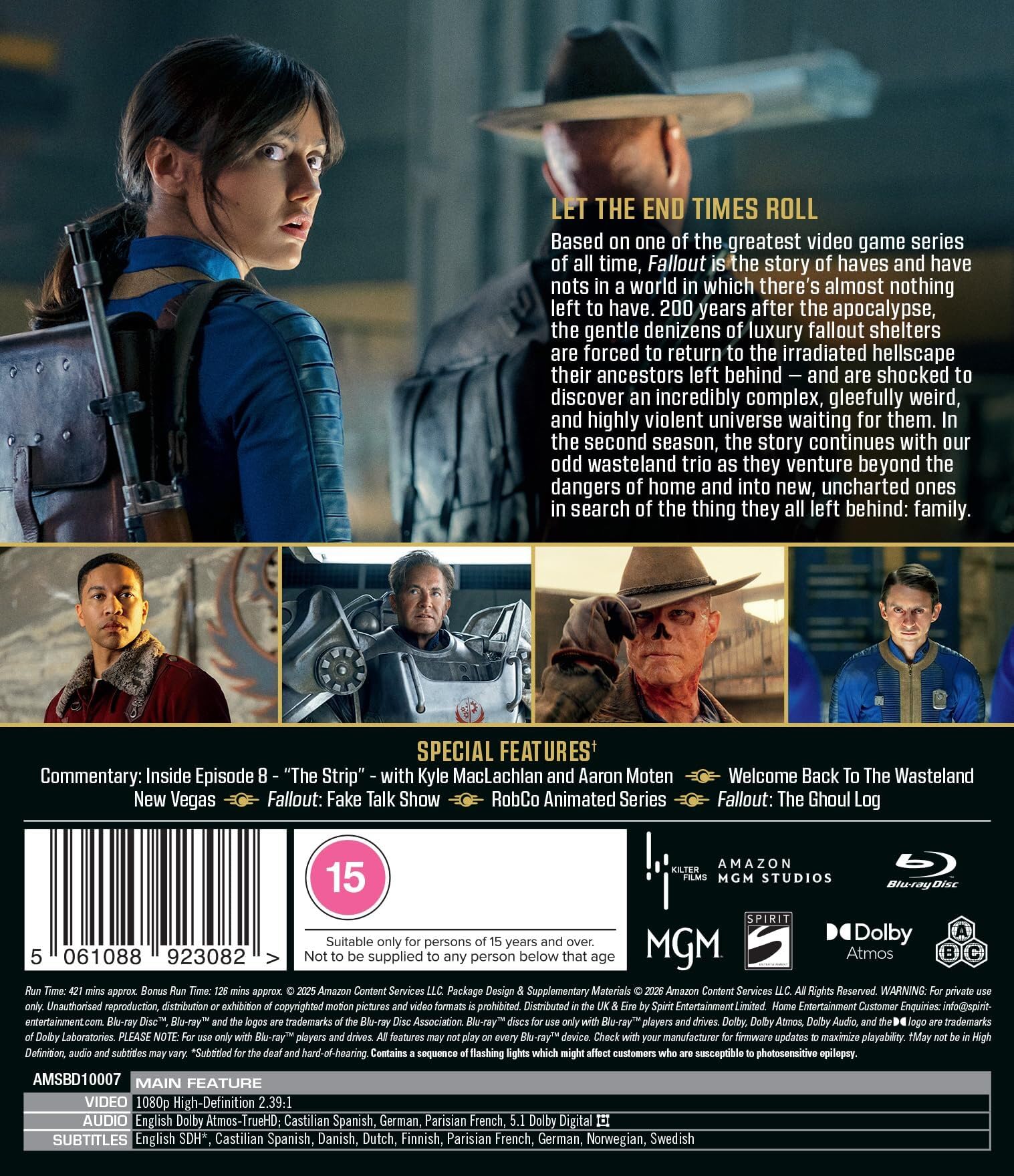Fallout: Seasons 1 & 2 – Complete Collection (Special Features) [6-Disc Set] [Blu-ray] [Region Free]