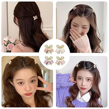 No.159 とNo.62ヘアクリップ ミニ 4点 バンスクリップ BLAZE（手芸） 4個入り バンスクリップ ミニ マットカラー 4色