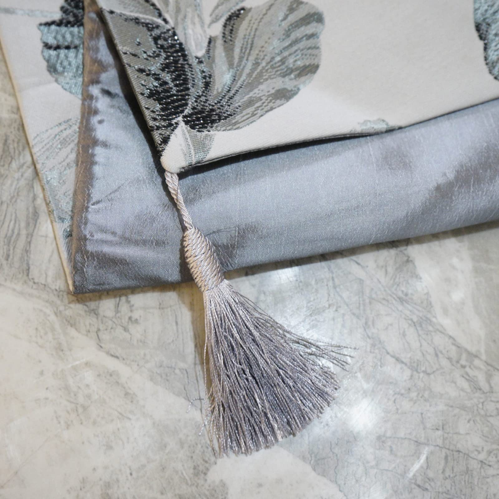 Runner da tavola bianco lungo 203 cm, runner da tavola con nappe per matrimoni, vacanze, cucina, feste, sala da pranzo, 33 x 200 cm, perfetta decorazione per la casa