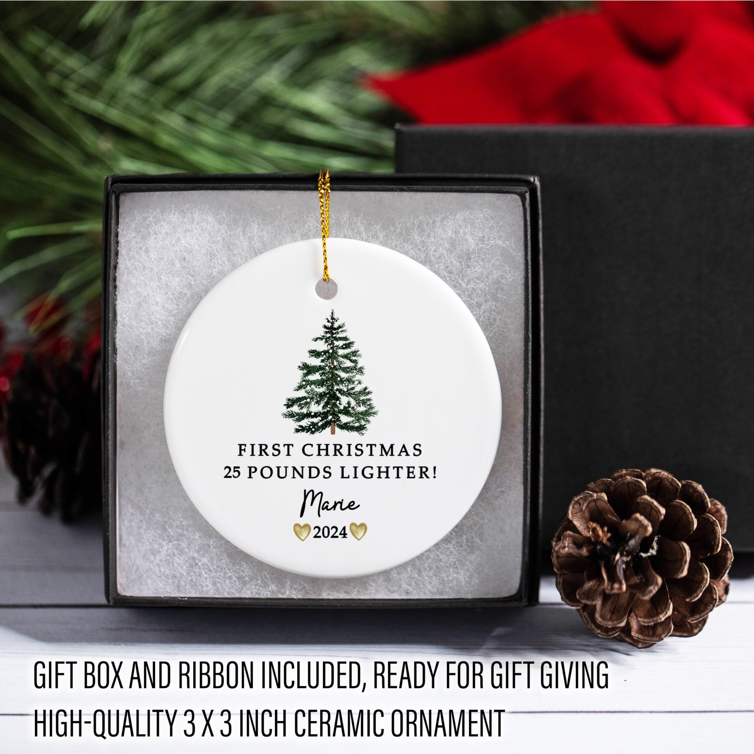 Amazon.com: Weight Loss Ornament, Weight Loss Gift, Weight Loss Christmas  Ornament, Fitness Ornament, Weight Lifting Ornament, Custom Weight Lifter  Gift : Home & Kitchen
