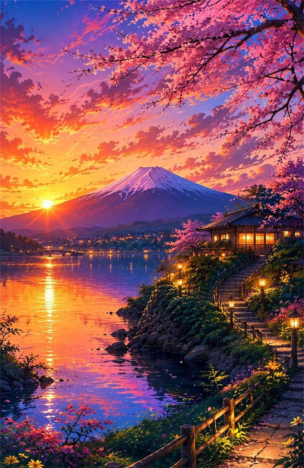 Rompecabezas para Adultos de 4000 Piezas | Paisaje Natural | Puzzle Terapéutico de Estimulación Mental y Desconexión Digital, Encaje, Idea de Regalo, 141x87 cm