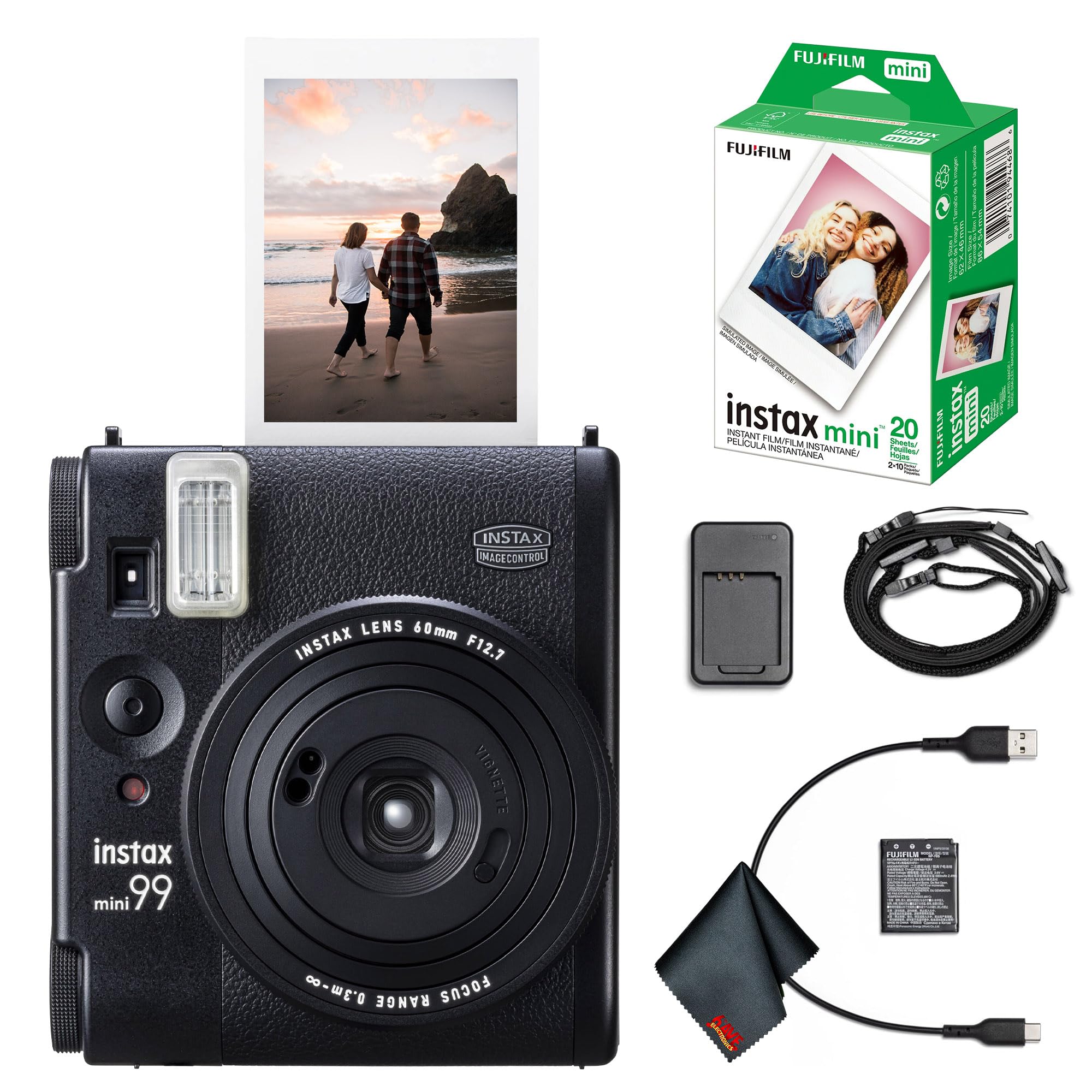 Amazon | 富士フイルム Instax Mini 99 インスタントフィルムカメラ  