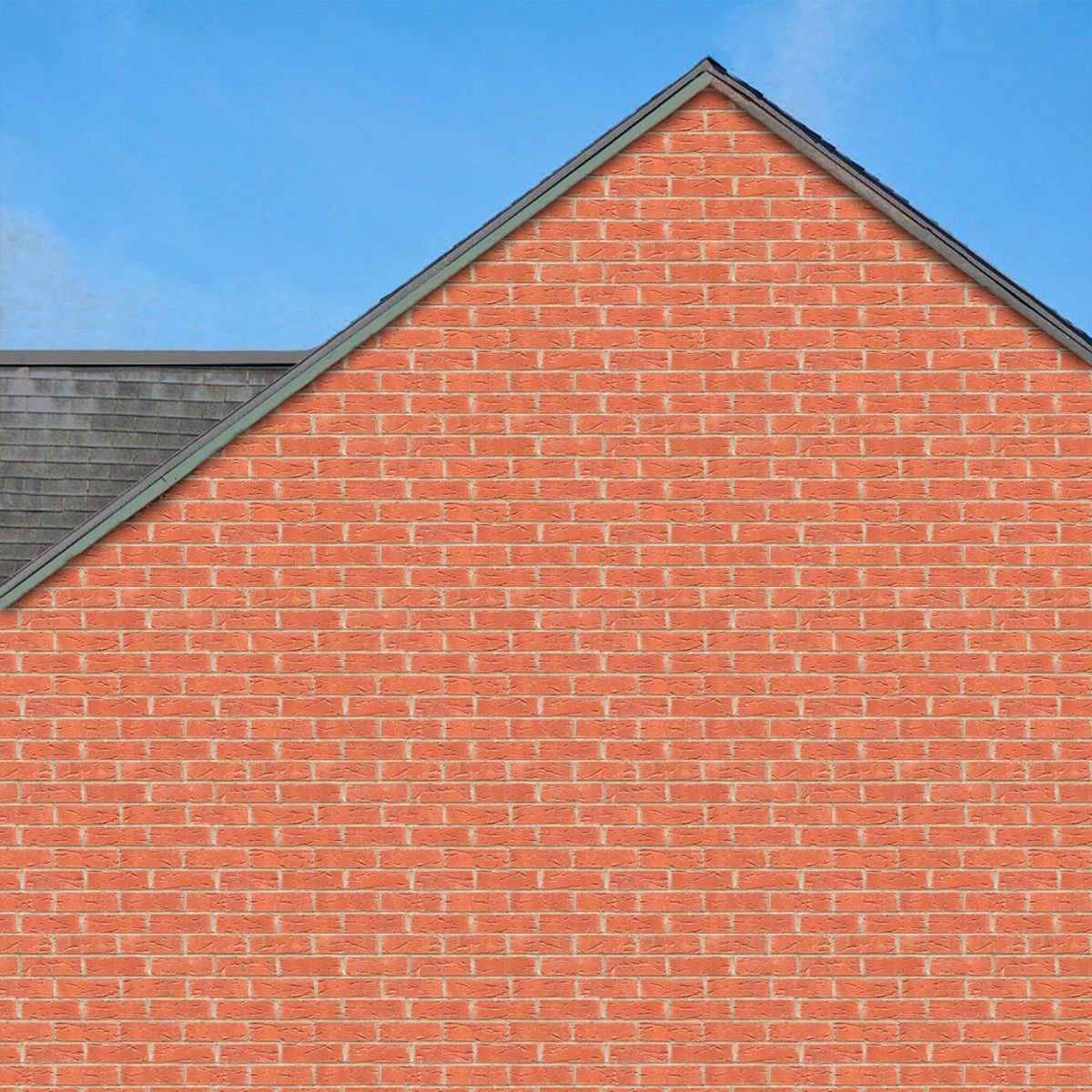 MyTinyWorld Confezione da 5 Casa Bambole Worn Vittoriano Rossi Brick Motivo Fogli